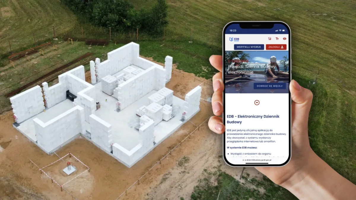 Elektroniczny dziennik budowy i dokumentacja techniczna na placu budowy