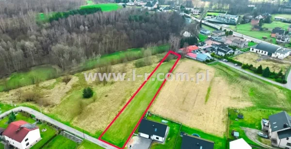 Działka 2146 m² - Mszana