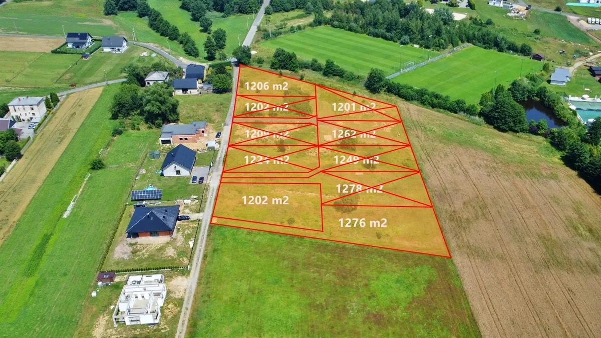 Działka 1206 m² - Wodzisław Śląski - zdjecie 2