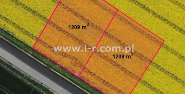 Działka 1209 m² - Pietrowice Wielkie, Cyprzanów